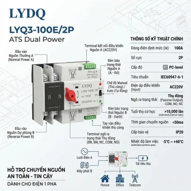 ATS 2P 100 A- LYDQ
