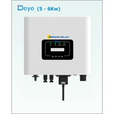 Deye 6Kw 1 Pha Hòa Lưới Bám Tải 