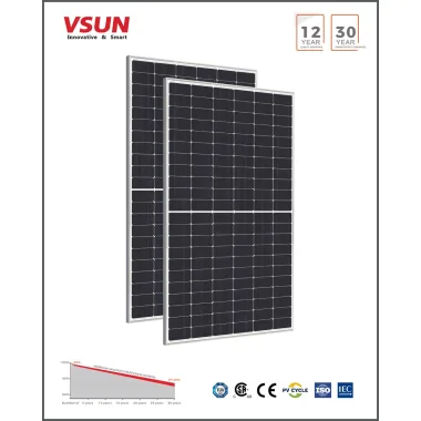 VSUN - Tấm pin năng lượng mặt trời VSUN 620Wp 2 Mặt Kính Công Nghệ mới N-Type TOPCon. Chính hãng mới 100%