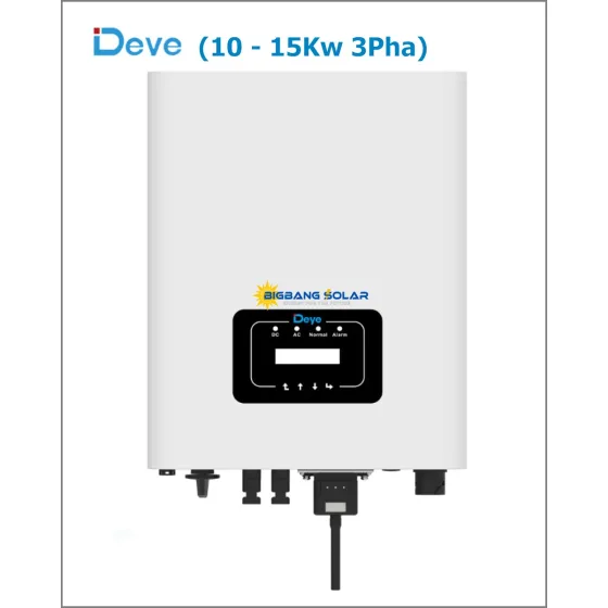 Inverter Deye hoà lưới 3 pha, 15 kW, 2 MPPT, đã bao gồm wifi. 