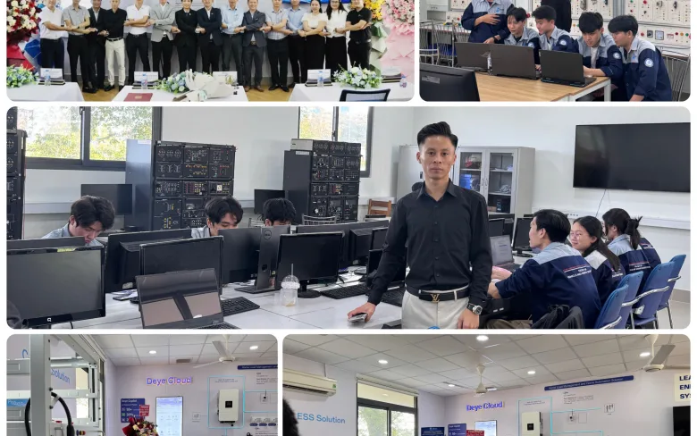 ĐƯA PHÒNG THÍ NGHIỆM NĂNG LƯỢNG ĐIỆN MẶT TRỜI VÀO PHỤC VỤ NGHIÊN CỨU, ĐÀO TẠO LĨNH VỰC NĂNG LƯỢNG TÁI TẠO